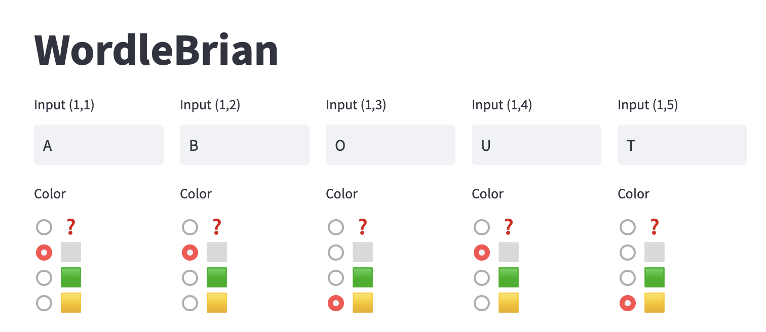 Cheating at Wordle? A Python and Streamlit Based Solver